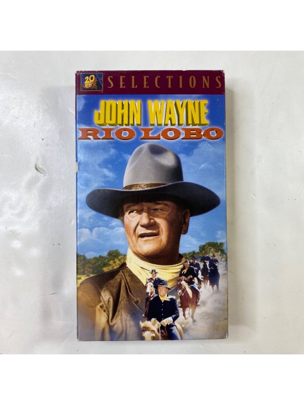 John Wayne Rio Lobo VHS 1970 Twentieth Century Fox Selections Western Pre-Owned